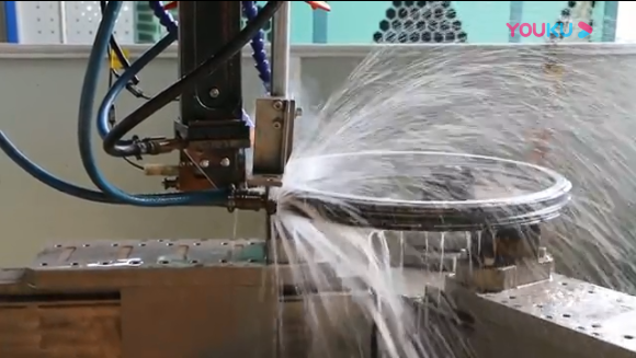 轉(zhuǎn)盤軸承內(nèi)圈滾道淬火 轉(zhuǎn)盤軸承內(nèi)圈滾道淬火